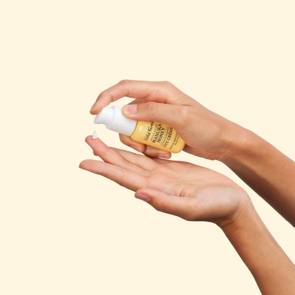 Wild Ferns Manuka Honey Intensive Refining Eye Crème, 92% Natural, 30 Milliliters