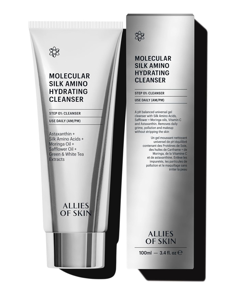 Allies Of Skin Molecular Silk Amino Hydrating Cleanser Deluxe