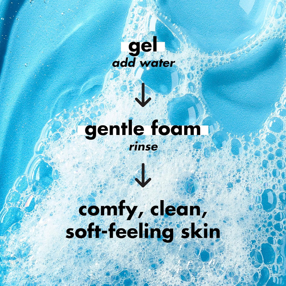 E.L.F. Skin Holy Hydration! Clean Freak Daily Cleanser Mini, Gentle Hydrating Face Cleanser, Made With Hyaluronic Acid, Vegan & Cruelty-Free, 1 Fl Oz