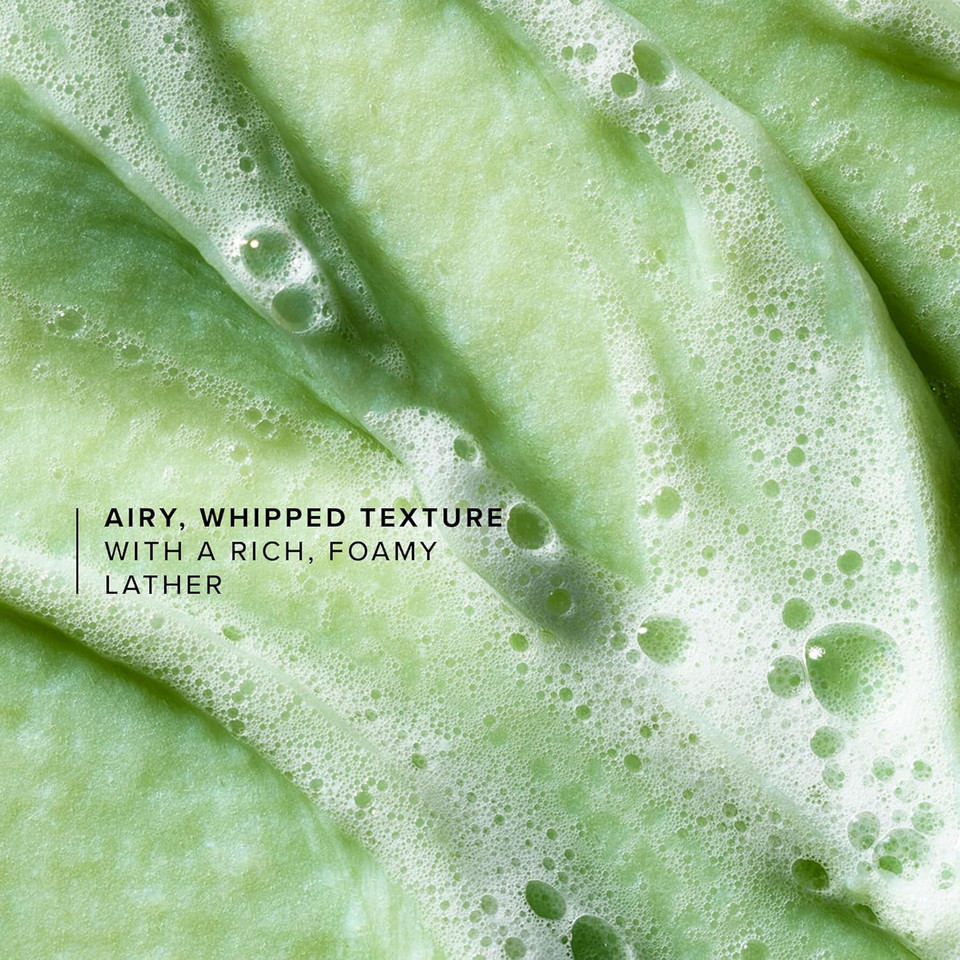 Farmacy Foaming Face Wash For Oily Skin - Whipped Greens Oil-Free Gentle Facial Cleanser & Exfoliator - Infused With Green Clay To Remove Impurities, Control Oil & Maintain Skin Hydration (50Ml)