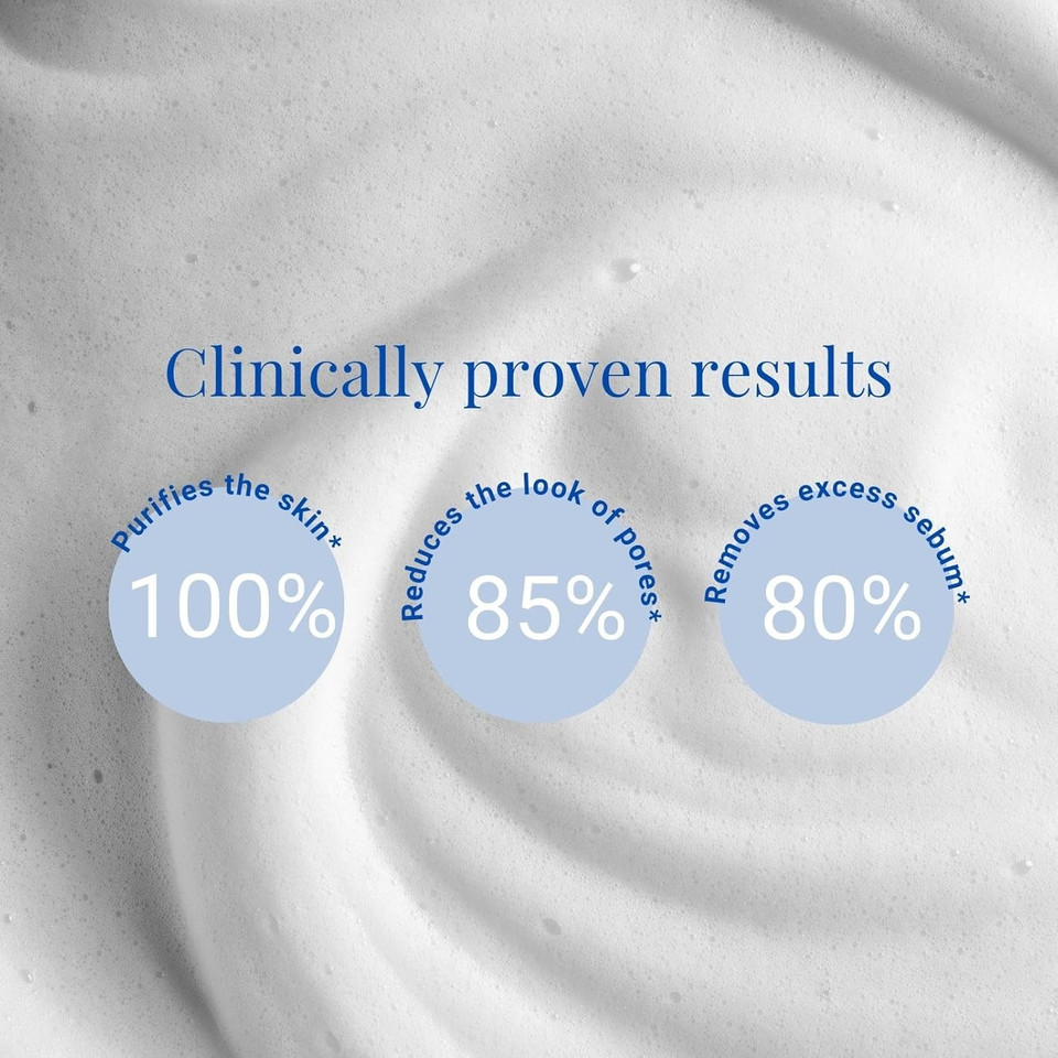 G.M. Collin Puractive+ Cleansing Foam | Foaming Face Wash For Oily Or Acne Prone Skin | Hydrating Cleanser With Salicylic Acid