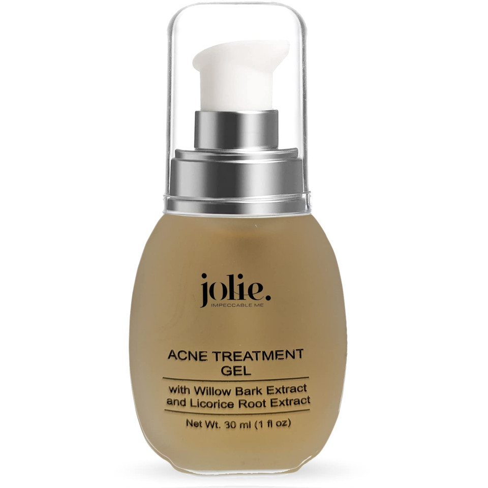Jolie Acne Treatment Gel - Anti Blemish & Oil Control W/Glycolic Acid & Witch Hazel