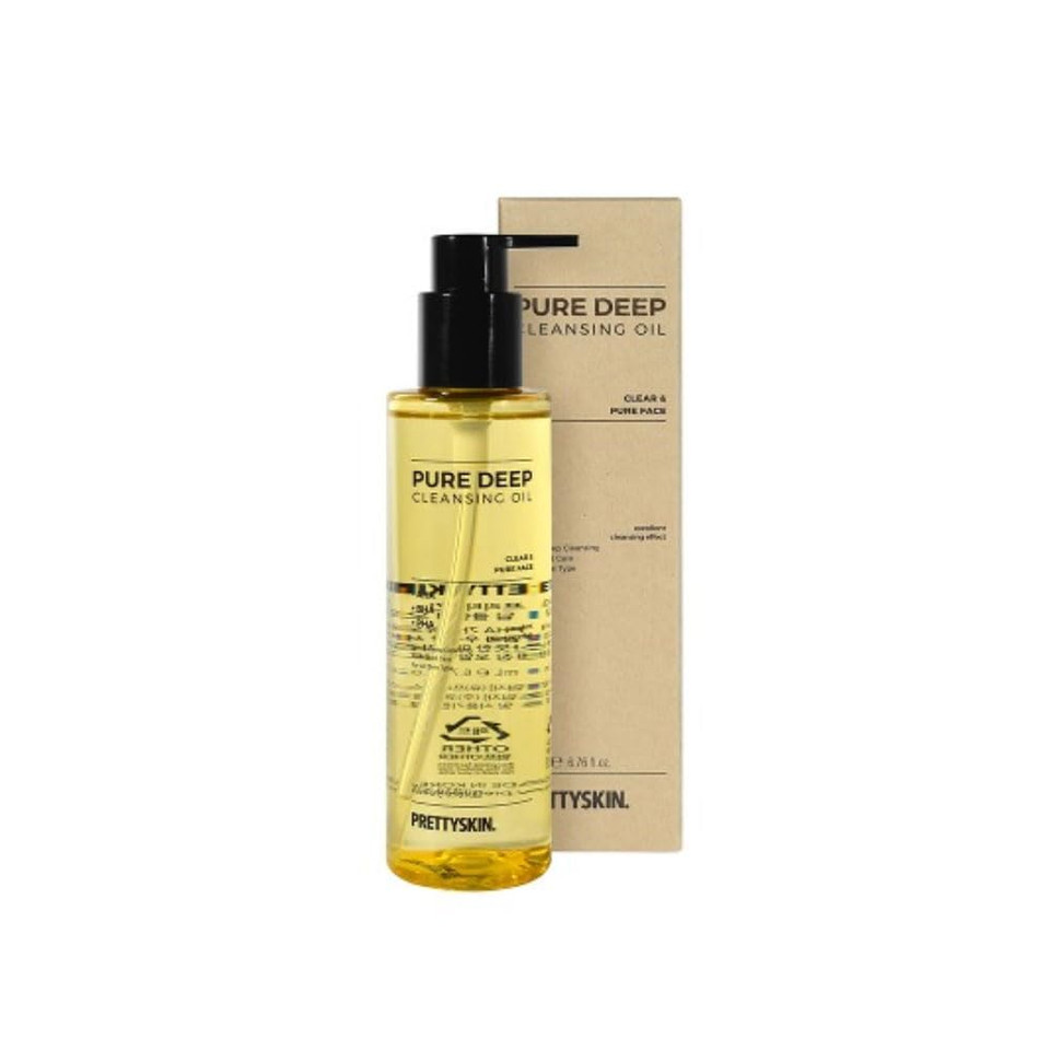 Aha Bha Pha Pure Deep Cleansing Oil For Face 6.76Fl.Oz.(200Ml) Korean Cleansing Oil, Blackhead Care, Pore Cleansing Oil