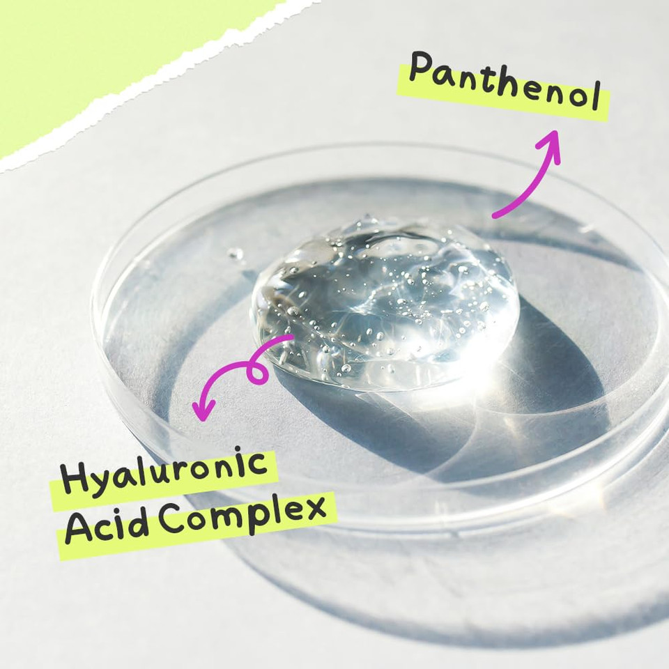 Sam'U Born Panthenol Jelly Wash, Korean Face Cleanser, Low Ph Hydrating Gentle Bubble Cleanser, Korean Skin Care For All Skin Types (100Ml/3.38 Oz)