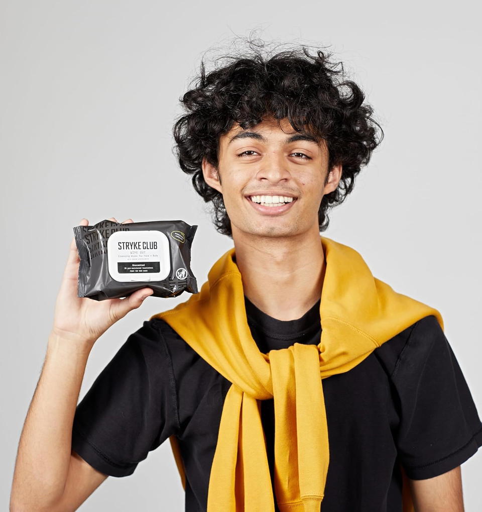 Wipe Out Cleansing Wipes, Face And Body Wipes, For Teens, Gentle Skin Cleanser, Biodegradable, Hypoallergenic, Unscented, 30 Count