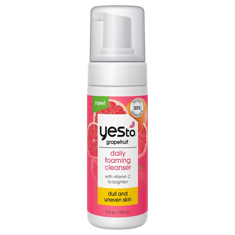 Yes To Tomatoes Anti Pollution Detoxifying Charcoal Oxygenated Foaming Facial Cleanser - 4.5 Fl Oz