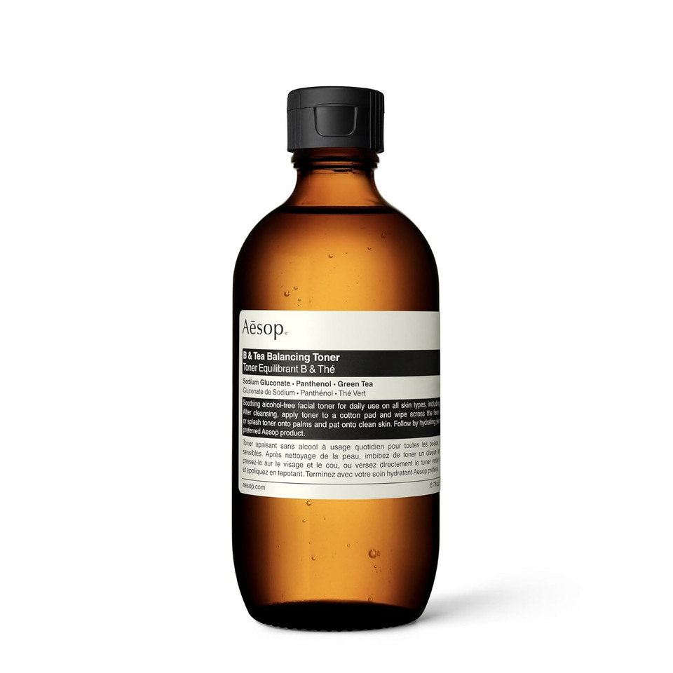 Aesop B & Tea Balancing Toner With B5 | Refines Pores, Balances, And Prepares Skin | Gentle, Alcohol-Free Blend | 6.7 Oz