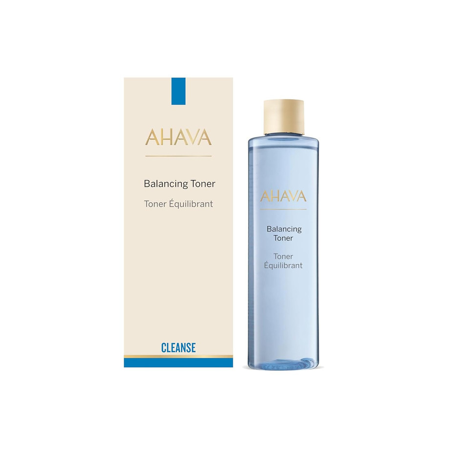Ahava Cleanse Balancing Toner - Lightweight Toner To Clean & Rebalance SkinS Hydration & Ph, Enriched With Our Exclusive Skin Activator, Osmoter & Bilberry Extract & Fruit Acids, 8.5 Fl.Oz
