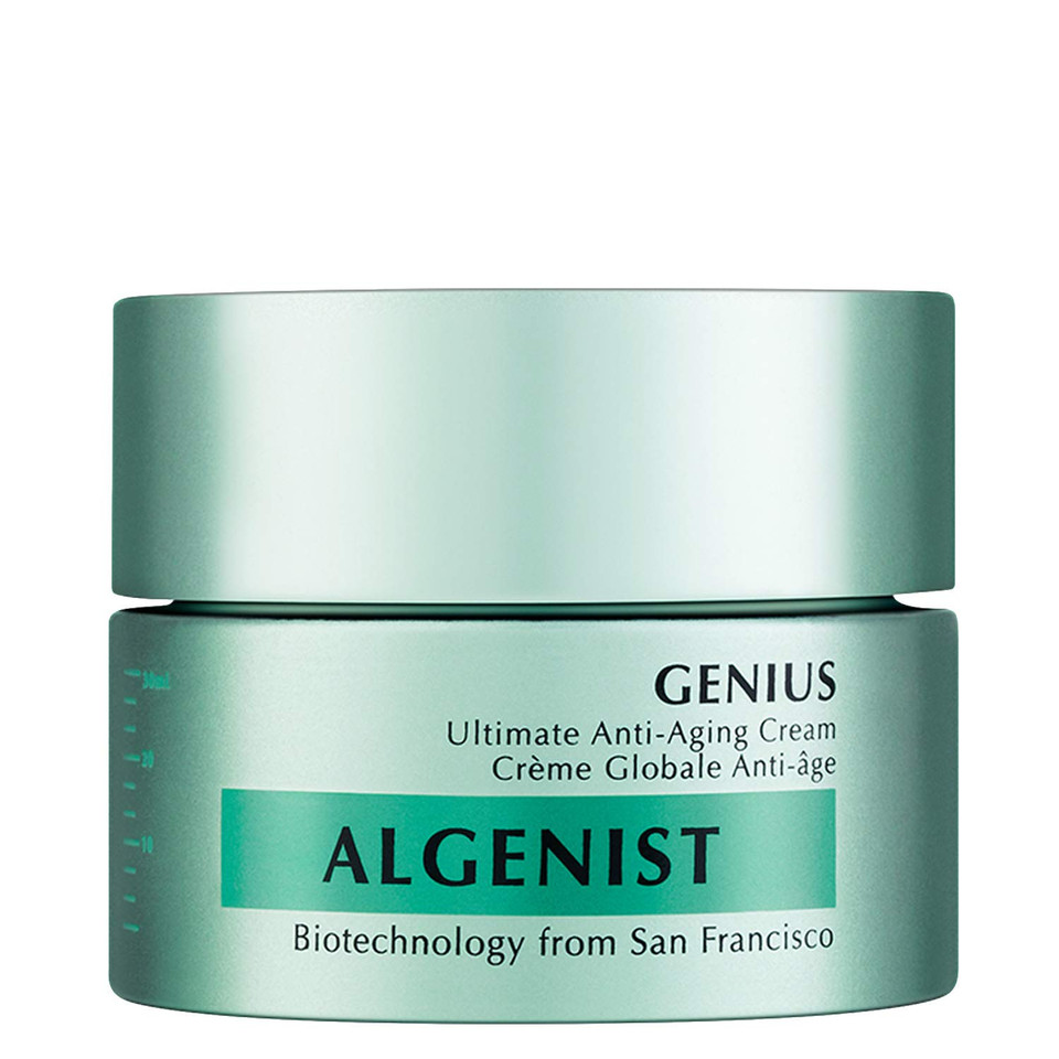 Algenist Genius Ultimate Anti-Aging Cream - Vegan Firming & Smoothing Moisturizer With Alguronic Acid & Microalgae Oil - Non-Comedogenic & Hypoallergenic Skincare