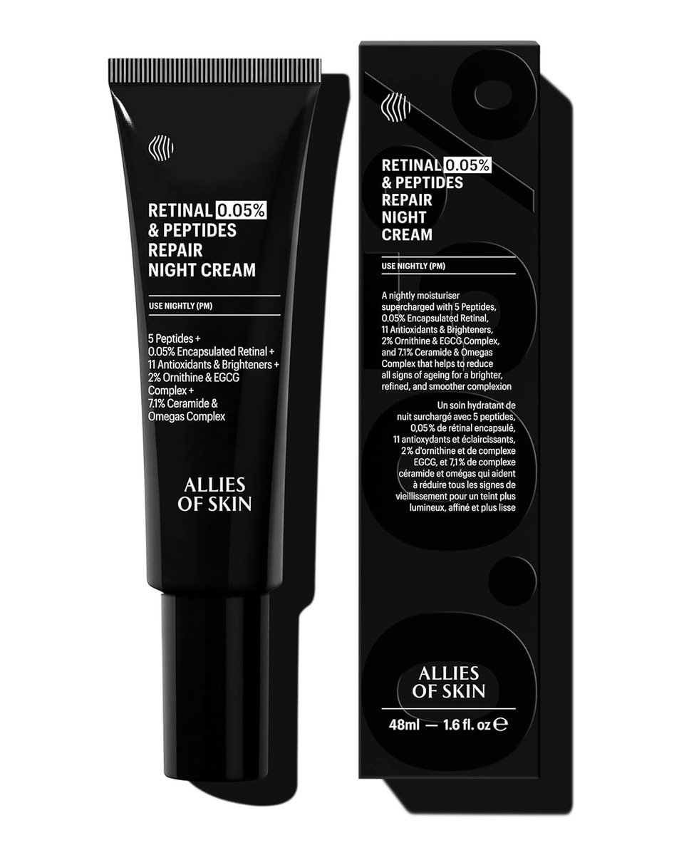 Allies Of Skin Retinal 0.05% & Peptides Repair Night Cream Deluxe