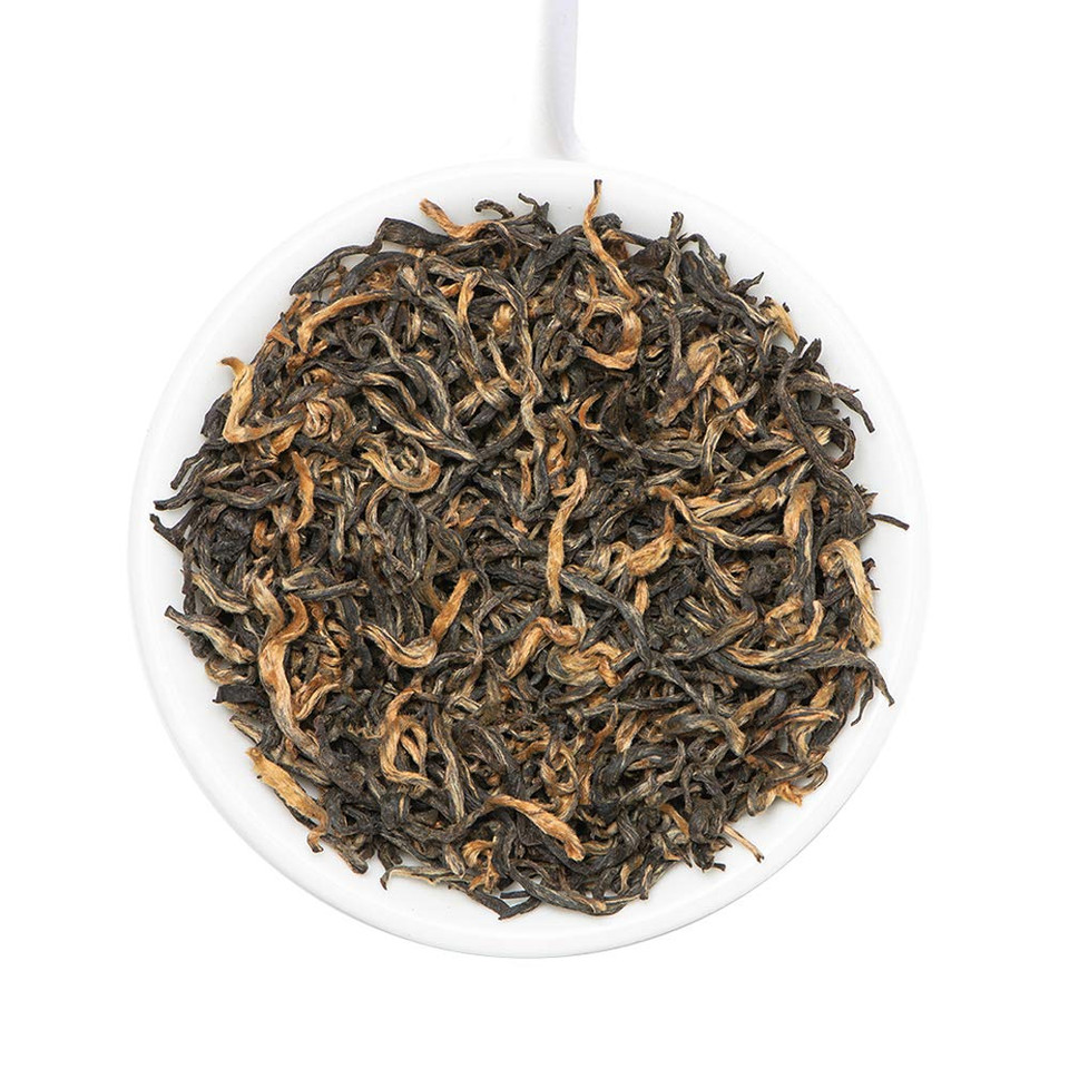 Vahdam, Himalayan Gold Black Tea (50 Cups/3.53Oz) Pure Black Tea Leaves With Golden Tips | Robust, Rich & Flavory Loose Tea | Unblended Single Origin Black Loose Leaf Tea | Vacuum Sealed Pack