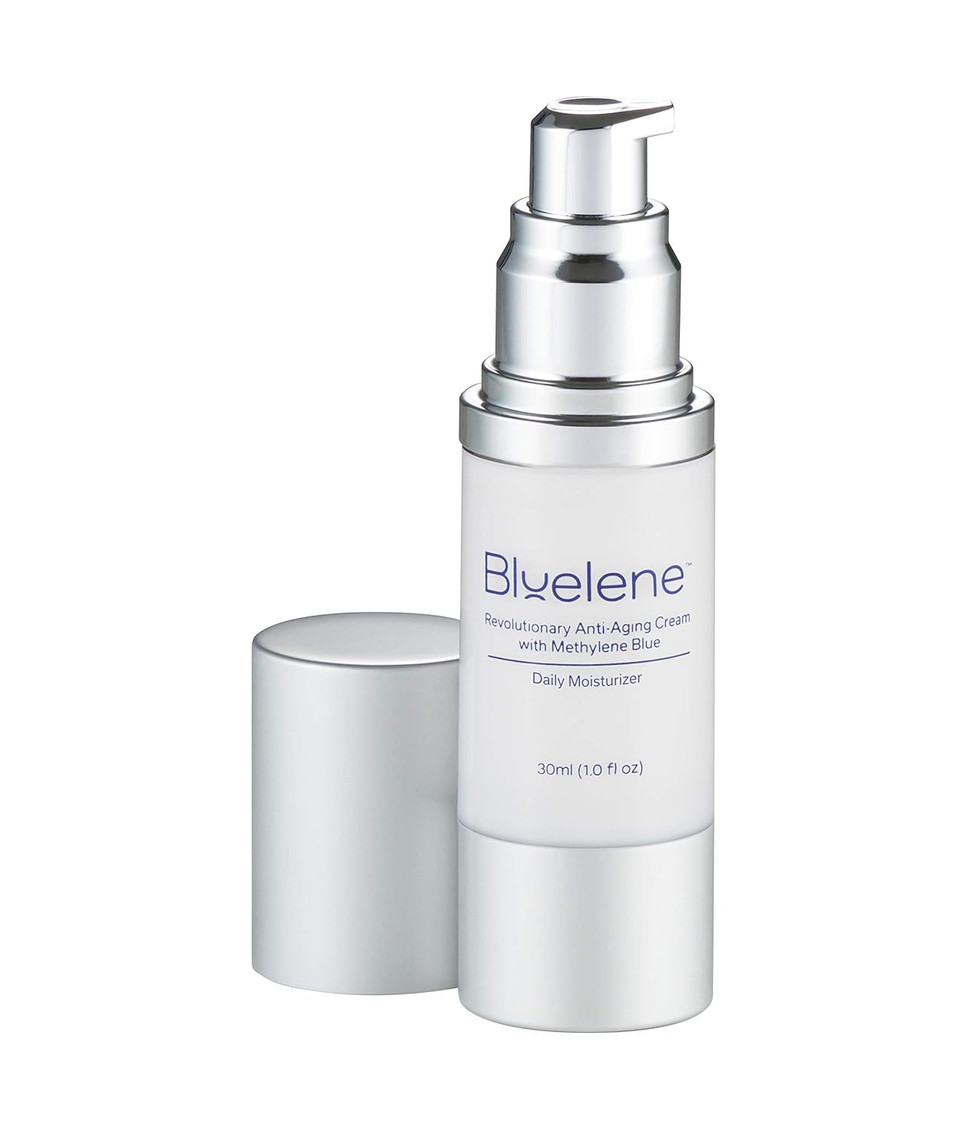 Anti Aging Daily Moisturizer, Bluelene. Revolutionary Anti Wrinkle Face Cream With Methylene Blue, Suitable For Sensitive Skin Anti Aging Daily Moisturizer, Bluelene. Revolutionary Anti Wrinkle Face Cream With Methylene Blue, Suitable For Sensitive Skin
