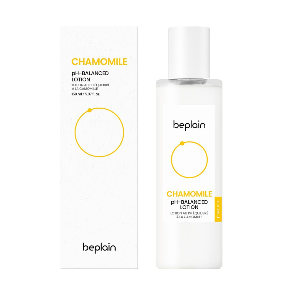Beplain Chamomile Ph-Balanced Lotion | Daily Moisturizer With Ceramide And Chamomoile Extract For All Skin Types For Face | Hydrating | Fragrance Free | Korean Skin Care (5.07 Fl Oz / 150Ml) Beplain Chamomile Ph-Balanced Lotion | Daily Moisturizer With Ceramide And Chamomoile Extract For All Skin Types For Face | Hydrating | Fragrance Free | Korean Skin Care (5.07 Fl Oz / 150Ml)