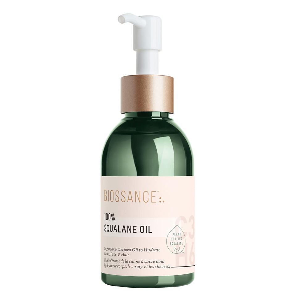 Biossance 100% Squalane Oil - Sustainable, Vegan Face Oil & Body Oil - Hydrating, Fast-Absorbing Moisturizer - Ideal For Oily Skin, Face, Hair - Organic Sugarcane-Derived Squalane, 3.3 Ounces Biossance 100% Squalane Oil - Sustainable, Vegan Face Oil & Body Oil - Hydrating, Fast-Absorbing Moisturizer - Ideal For Oily Skin, Face, Hair - Organic Sugarcane-Derived Squalane, 3.3 Ounces