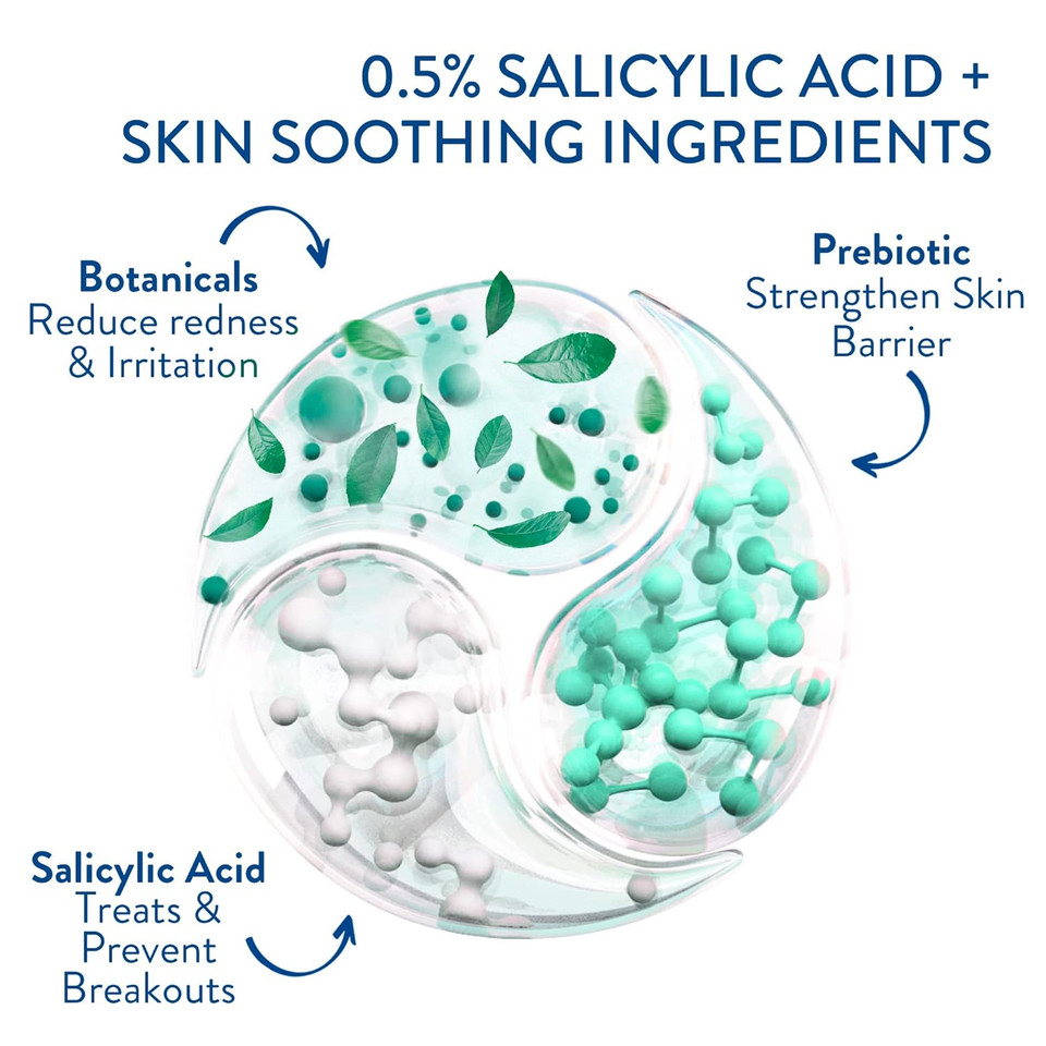 Cetaphil Acne Clearing Kit - Clarifying Acne Cream Cleanser (4.2 Oz) & Mattifying Acne Moisturizer (3 Oz) With Salicylic Acid, Deep Clean, Hydrate And Treat Sensitive Acne Prone Skin