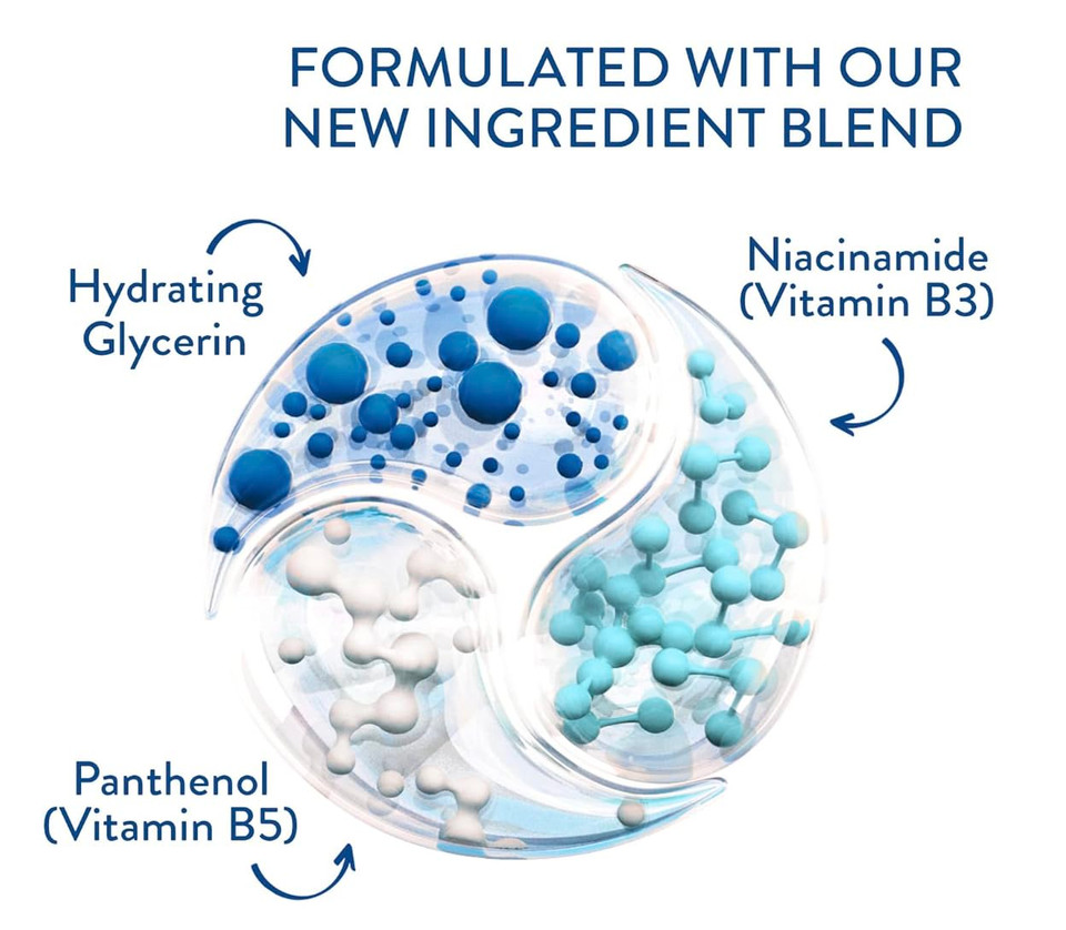 Cetaphil Bundle - Daily Facial Cleanser For Sensitive, Combination To Oily Skin New 20 Oz And Daily Hydrating Lotion For Face, With Hyaluronic Acid, 3 Oz, Mother'S Day Gifts