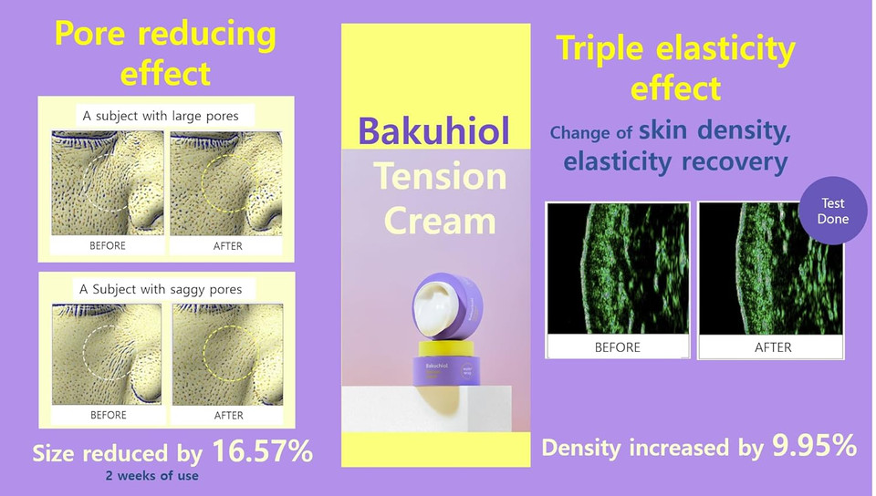 Charmzone Bakuchiol Waterwrap Tension Cream  Korean Skincare Retinol Alternative With 99% Bakuchiol, Pore Refining, 8-Layer Hyaluronic Acid For Firming, Anti-Aging, Hydration (1.69 Fl. Oz / 50 Ml)