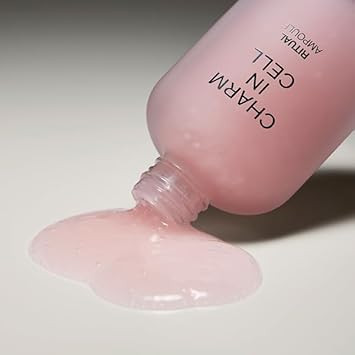 Charmzone Charm-In-Cell Ritual Ampoule - Water Gel Face Moisture Firming With Collagen Capsule, Efg Triple Peptide Korean Anti-Aging Skincare (1.69 Fl.Oz / 50Ml)