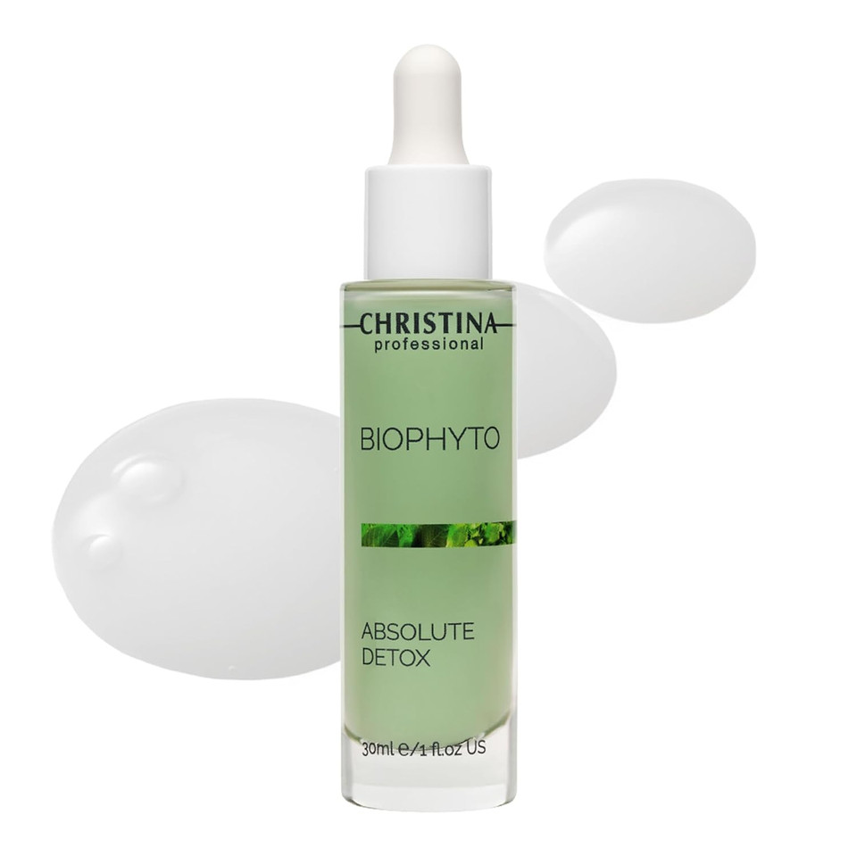 Chistina Biophyto Absolute Detox Face Serum - 30Ml - Cell Renewal Antioxidant Serum For Face - Suitable For Combination, Dry, Normal, Oily And Sensitive Skin Types