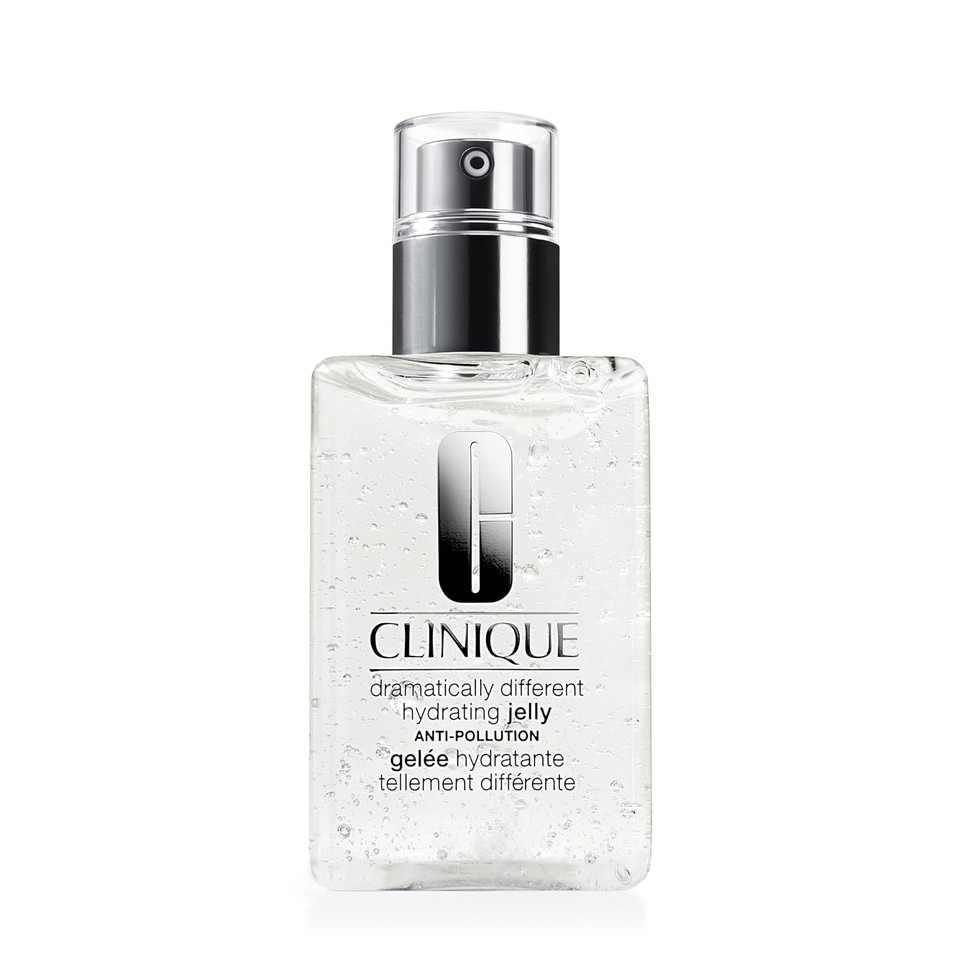 Clinique Dramatically Different Hydrating Jelly Lightweight Oil Free Face Moisturizer With Hyaluronic Acid For All Skin Types
