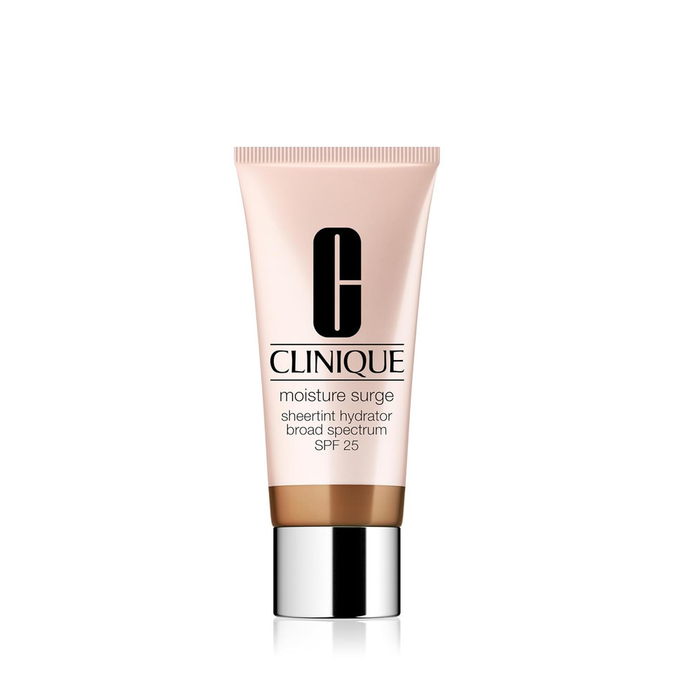 Clinique Moisture Surge Sheertint Hydrator Hydrating Tinted Moisturizer Broad Spectrum Spf 25 With Hyaluronic Acid + Aloe Water For All Skin Types | Sheer Coverage, Natural Finish
