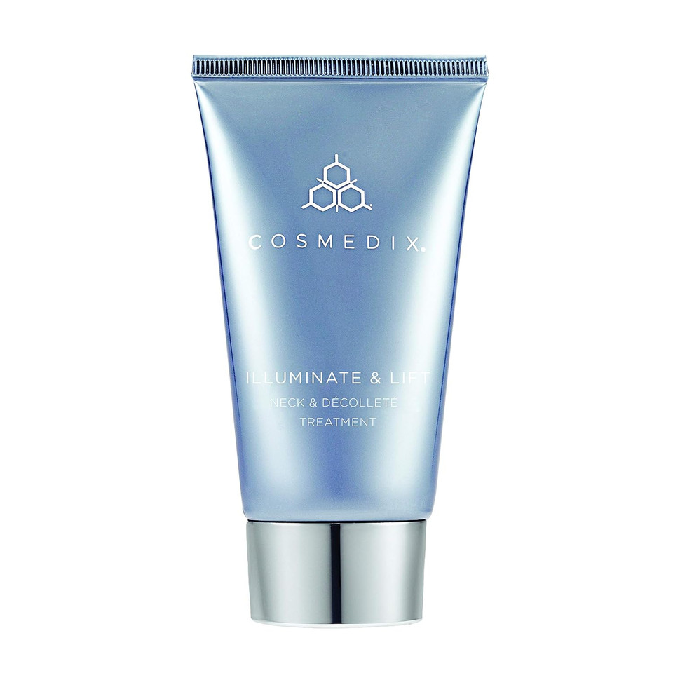 Cosmedix Illuminate & Lift Neck Cream- Age-Defying Moisturizer For Firming, Smoothing & Reducing Hyperpigmentation- Advanced Décolleté Skincare With Conditioning Formula- Age Spot Reduction, 1.7 Oz