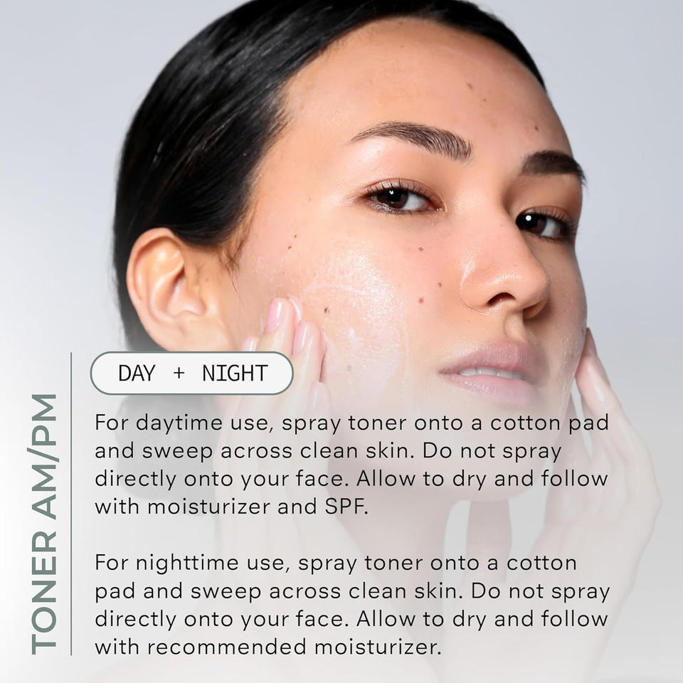 Cosmedix Purity Balance Exfoliating Prep Face Toner - Hydrating Facial Toner For Acne-Prone Skin, Fine Lines & Wrinkles - Deep Cleansing Skin Care For Brighter & Fresh-Looking Skin, Gluten Free