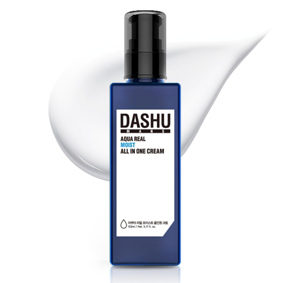 Dashu Aqua Deep Real Moist All In One Cream 5.17Oz  Anti-Wrinkle, Face Moisturizer Lotion