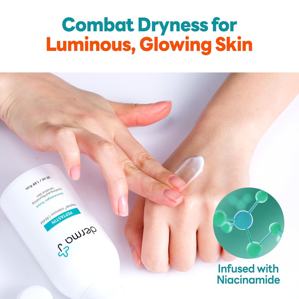 Premium Face Cream: Enriched With Collagen-Boosting Peptides For Advanced Skin Recovery & Brightening Effects - Dermatologist'S Choice For Intensive Care (1.69 Oz)