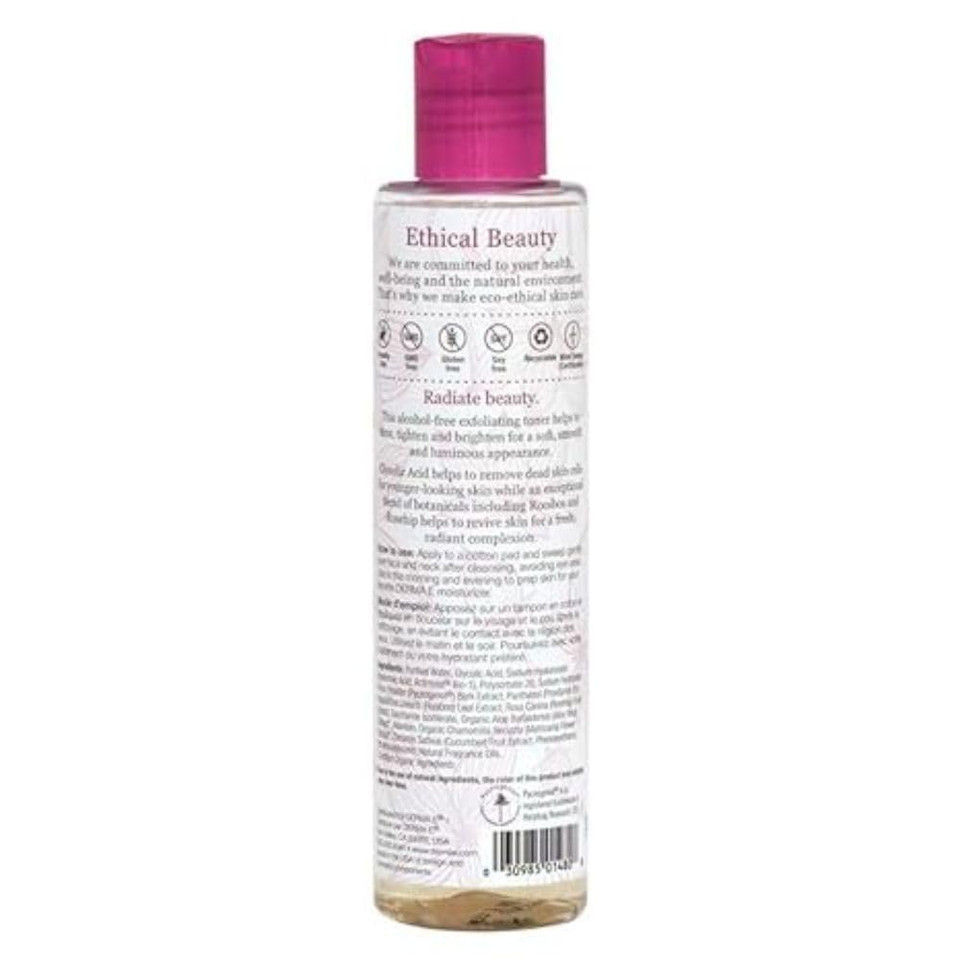 Derma-E Essentials Radiance Toner Unisex 6 Oz