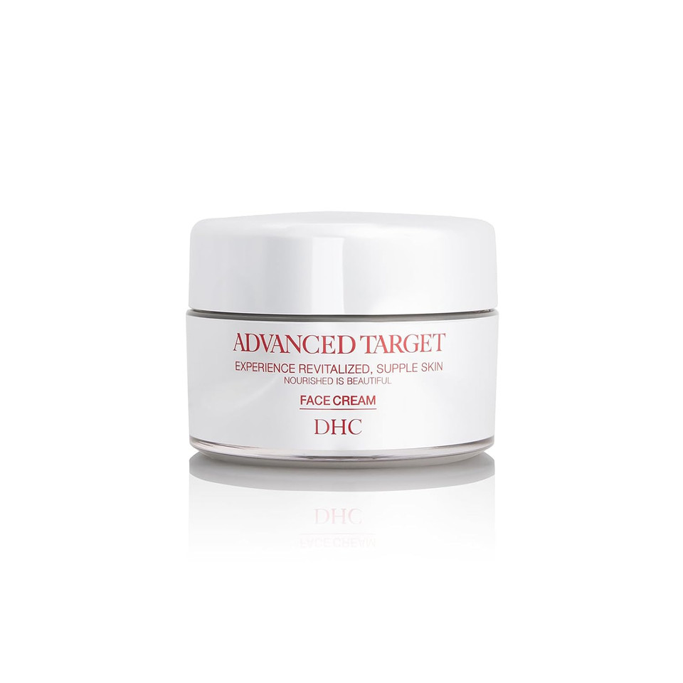 Dhc Advanced Target Face Cream, Targeted Revitalizing Cream For Face And Jawline, 1.7 Oz. Net Wt. (50G)