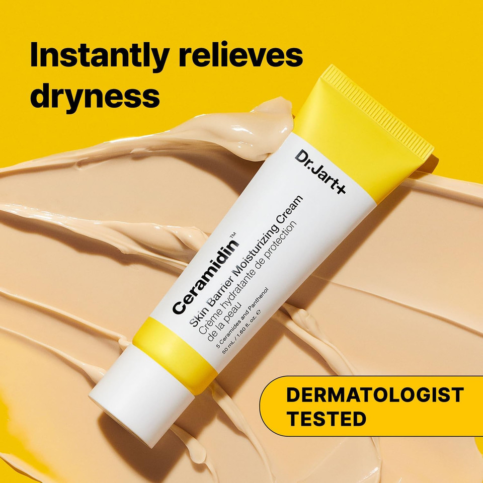 Dr.Jart+ Ceramidin Skin Barrier Face Cream Moisturizer For Dry Skin With Ceramides And Panthenol | Korean Skin Care Dr.Jart+ Ceramidin Skin Barrier Face Cream Moisturizer For Dry Skin With Ceramides And Panthenol | Korean Skin Care