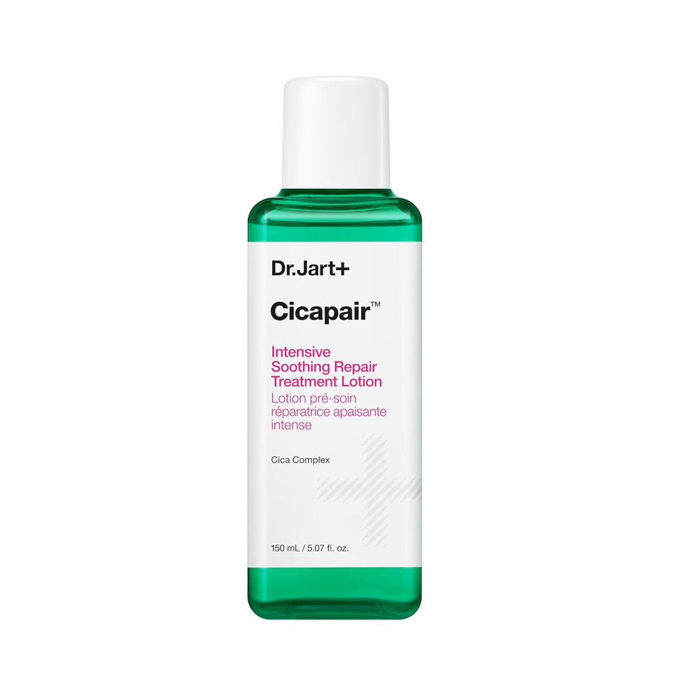 Dr.Jart+ Cicapair Intensive Soothing Repair Treatment Liquid Face Lotion To Reduce Redness With Centella Asiatica | Hydrating Toner | Korean Skin Care, 5.07 Fl Oz Dr.Jart+ Cicapair Intensive Soothing Repair Treatment Liquid Face Lotion To Reduce Redness With Centella Asiatica | Hydrating Toner | Korean Skin Care, 5.07 Fl Oz