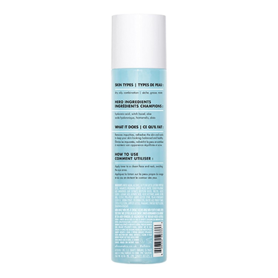 Keep Your Balance Toner, Gentle, Refreshing, Removes Makeup & Impurities, Hydrates, Cleanses, Soothes, Infused With Hyaluronic Acid, Witch Hazel And Aloe, 5.07 Fl Oz