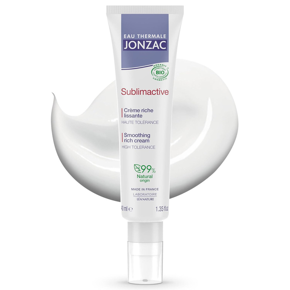 Sublimactive Organic Anti-Aging Smoothing Rich Cream For Women - Firms And Smooths Skin - With Shea Butter - Natural Skin Care - Safe For Sensitive Skin - 1.35 Fl Oz Sublimactive Organic Anti-Aging Smoothing Rich Cream For Women - Firms And Smooths Skin - With Shea Butter - Natural Skin Care - Safe For Sensitive Skin - 1.35 Fl Oz