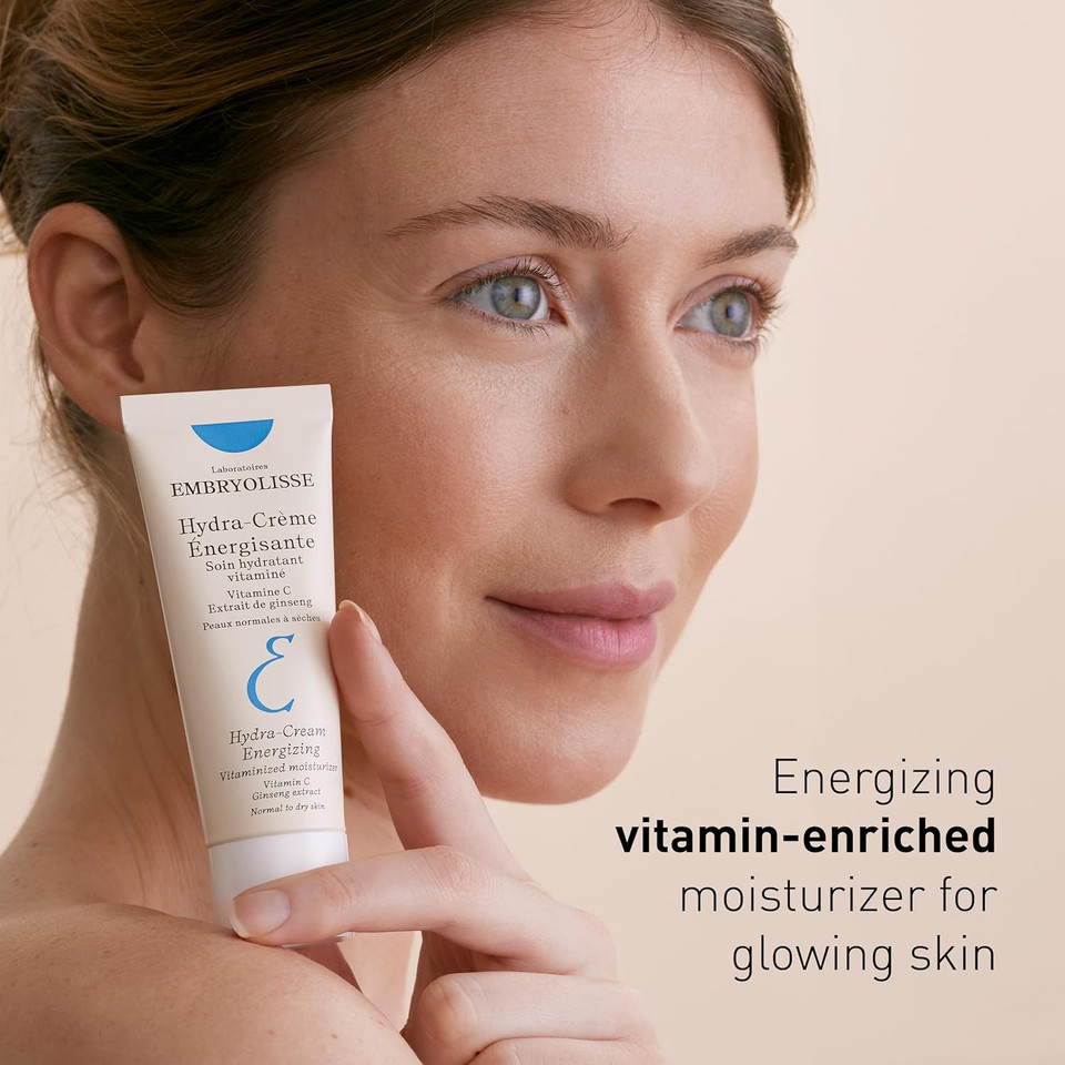 Embryolisse Vitamin C Energizing Face Moisturizer. Radiance-Boosting, Anti-Aging Daily Cream For Immediate And Long-Lasting Hydration & Glow, 1.35 Fl Oz