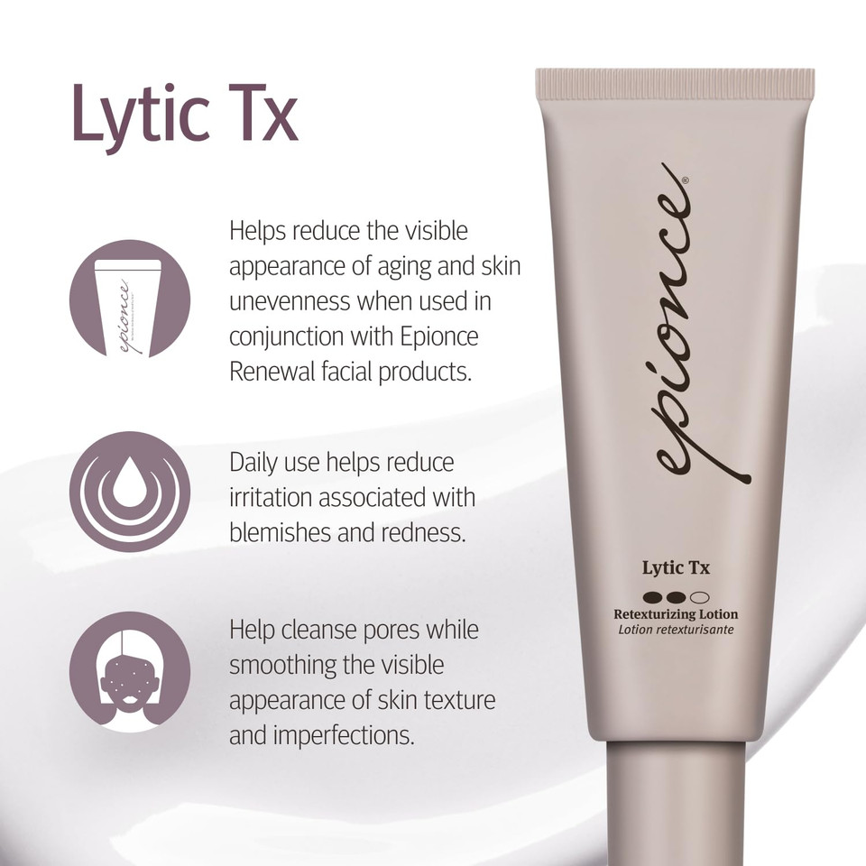 Epionce Lytic Tx - Product For Combination To Oily & Problem Skin With Salicylic Acid, Hyaluronic Acid & Azelaic Acid, Dermatologist Skincare