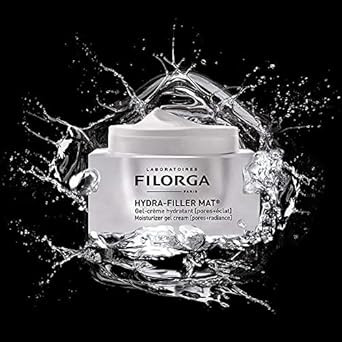 Filorga Hydra-Hyal Cream-Gel, Anti-Aging Facial Treatment For Hydrated And Plumped Skin, Pore Refining Formula With Hyaluronic Acid For Mattifying Hydration For All Skin Types