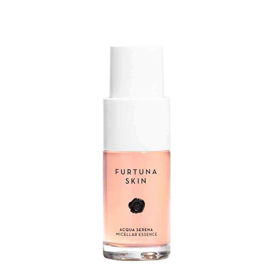 Furtuna Skin Micellar Cleansing Essence Water - Dual-Use Cleanser & Toner, Nutrient-Rich, Ph Balanced, Organic Botanicals, Dermatologist Approved - 15Ml