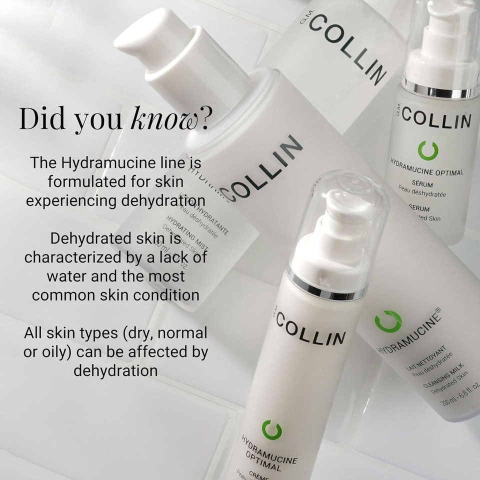 G.M. Collin Hydramucine Cream | Hydrating Face Moisturizer With Hyaluronic Acid & Lipids For Dry Skin | Enhances Skin Comfort, Firmness And Tone