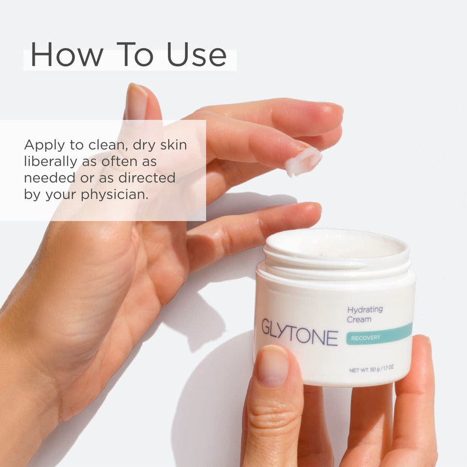 Glytone Hydrating Cream | Face Moisturizer Cream For Women With Glycerin & Sorbitol | Soothes Dry, Sensitive Skin | Anti Aging Hydrating Face Moisturizer | Non Comedogenic |1.7 Fl. Oz