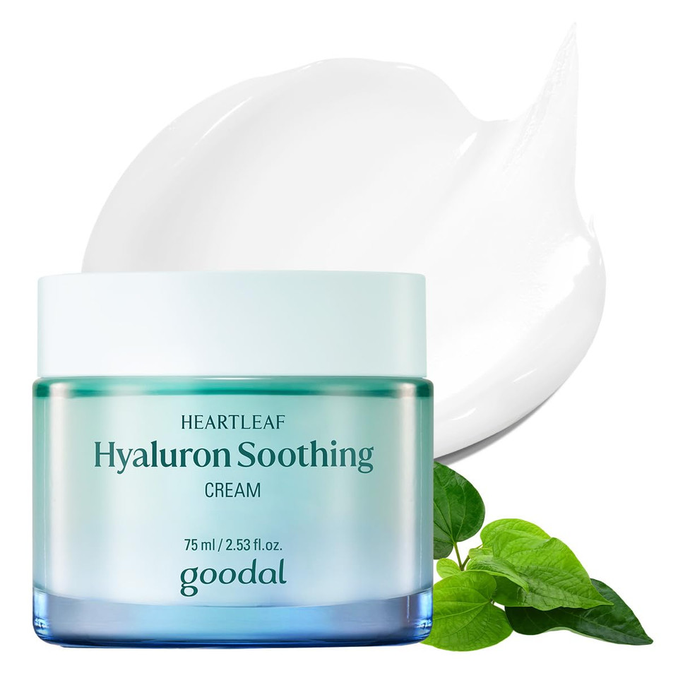 Goodal Heartleaf Hyaluron Soothing Cream For All Skin Type, Deep Hydration, Long Lasting Moisture Goodal Heartleaf Hyaluron Soothing Cream For All Skin Type, Deep Hydration, Long Lasting Moisture