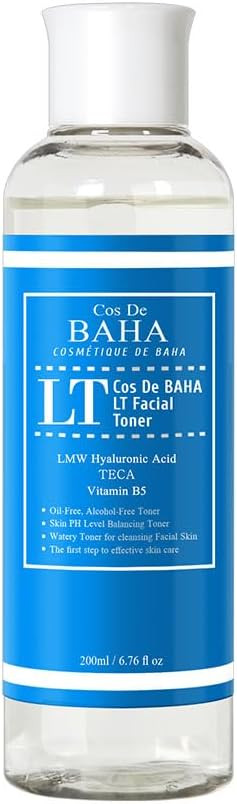 Hyaluronic Acid Centella Toner With Ceramide - Hydrating Facial Toner For Dehydrated Skin - Alcohol-Free Moisturizing Formula, 6.75 Fl Oz (200Ml)