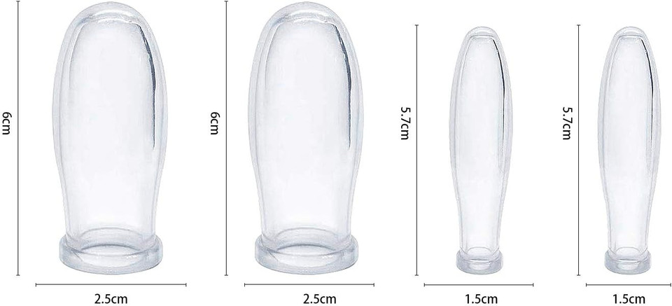 Icupping Facial Cupping Therapy Set - Eye And Face Massage Cup Kit For Repair Skin Aging, Works For Fine Lines And Wrinkles