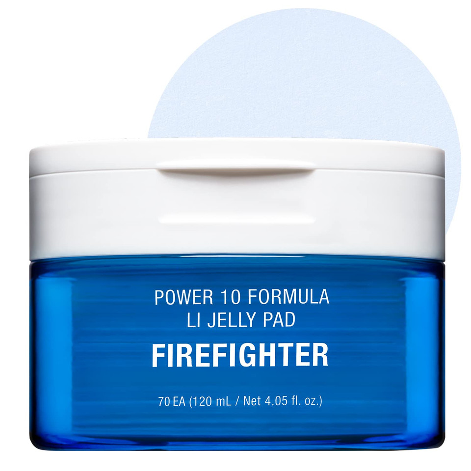 ItS Skin Li Calming Jelly Pad With Licorice Root Extract, Azulene And Chamomile Extract - Moisturizing And Soothing Facial Toner Pads For All Skin Type, 70 Sheet (4.05 Fl.Oz.)