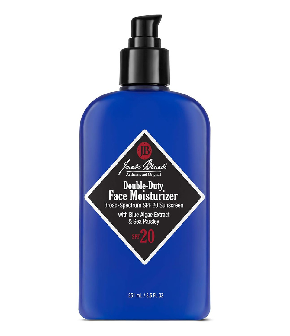 Jack Black Double Duty Face Moisturizer Spf 20 Sunscreen Face Moisturizer For Men, Mens Face Moisturizer, Mens Face Lotion, Face Lotion For Men, Mens Lotion Spf, Gifts For Men