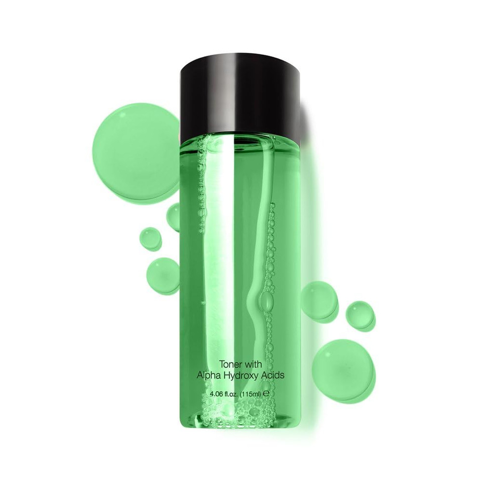 Jolie Toner With Alpha Hydroxy Acids - Anti Aging Treatment - Aha Toner - Exfoliate, Clarify, Refine Skin - Alcohol Free, Paraben Free 4.06 Oz