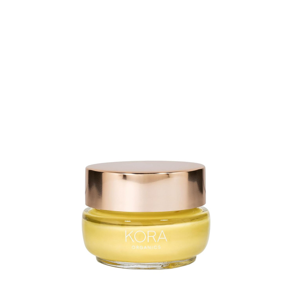 Kora Organics Turmeric Glow Moisturizer, Hydrate, Soften And Plump Skin, Certified Organic, Cruelty Free, Perfect Travel Size, 0.51 Fl Oz