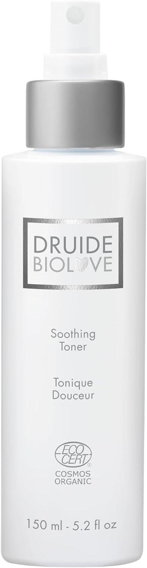 Soothing Face Toner Spray - Druide Calming And Hydrating Toner For Face, Alcohol-Free Toning Mist, Moisturizing Spray To Tone And Brighten Dry Skin, 150Ml