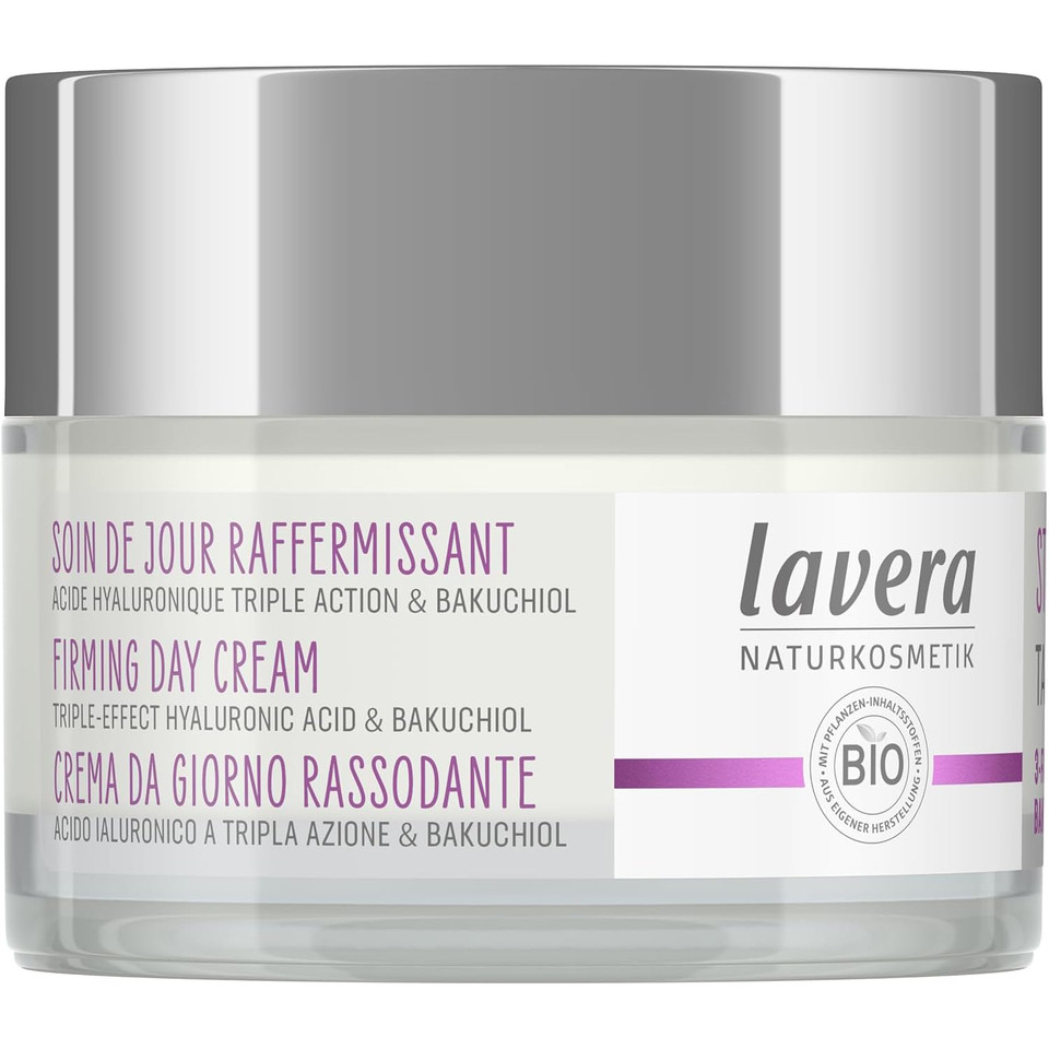 Lavera Firming Day Care - Anti Aging Face Cream With Triple Hyaluron & Bakuchiol For Smooth Skin - Anti Wrinkle Face Cream - Face Moisturizer - Peta Certified - Vegan - Made In Germany - 1.7 Fl Oz Lavera Firming Day Care - Anti Aging Face Cream With Triple Hyaluron & Bakuchiol For Smooth Skin - Anti Wrinkle Face Cream - Face Moisturizer - Peta Certified - Vegan - Made In Germany - 1.7 Fl Oz